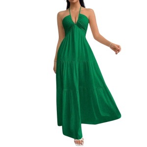 A Line Casual Vacation Maxi Dress For Women