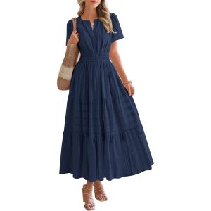 Flowy A Line Maxi Dress For Women